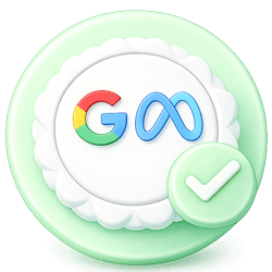Certificações Google e Meta para campanhas de publicidade digital, SEO e gestão profissional de anúncios online