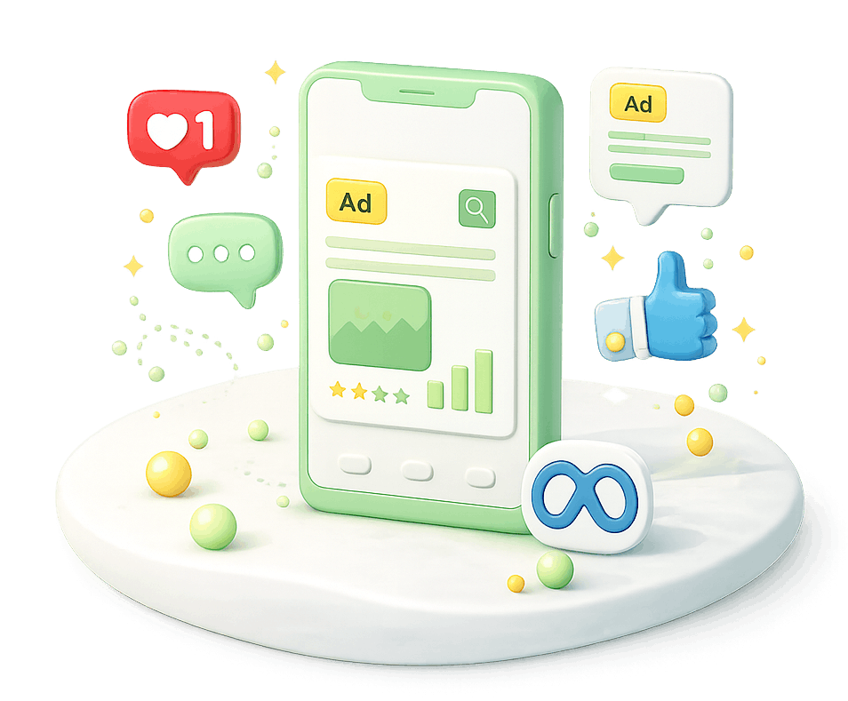 Campanhas Meta Ads no Facebook e Instagram para aumentar notoriedade, gerar leads e atrair clientes