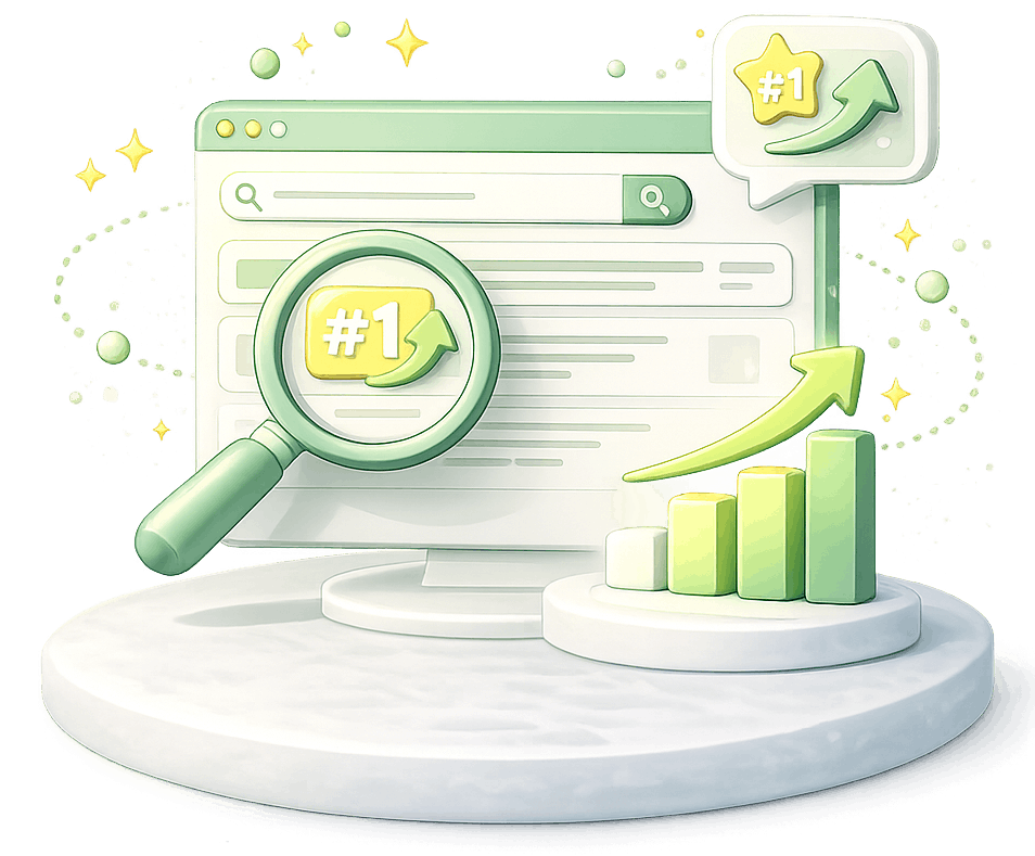 Otimização SEO para melhorar o posicionamento no Google, aumentar tráfego orgânico e gerar mais oportunidades