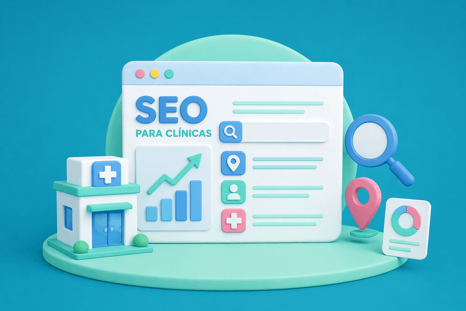 SEO para clínicas: como aparecer quando procuram tratamentos ou especialidades